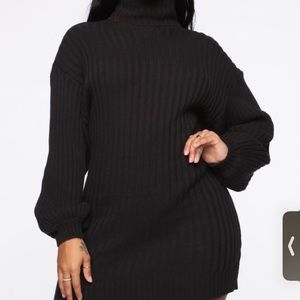 Fashion nova turtle next sweater dress
